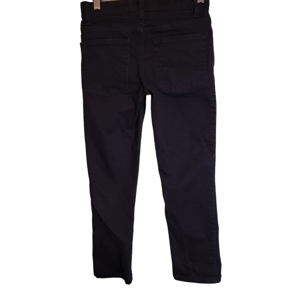 Cat & Jack Girls Black Skinny Adjustable Waist Jeans Sz 8